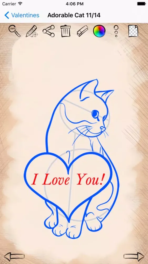 Screenshot di Drawing Lovely Valentines