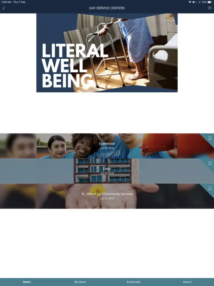 Literal Well Being iPad 应用截图