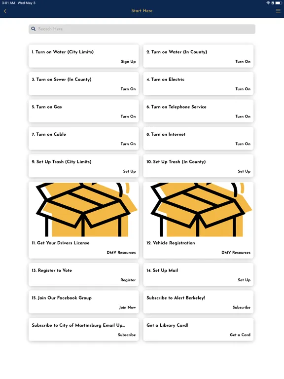 Berkeley County iPad 應用截圖