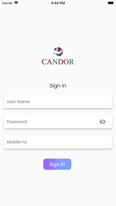 Screenshot di Candor Subscriber