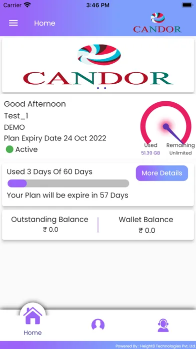 Screenshot di Candor Subscriber