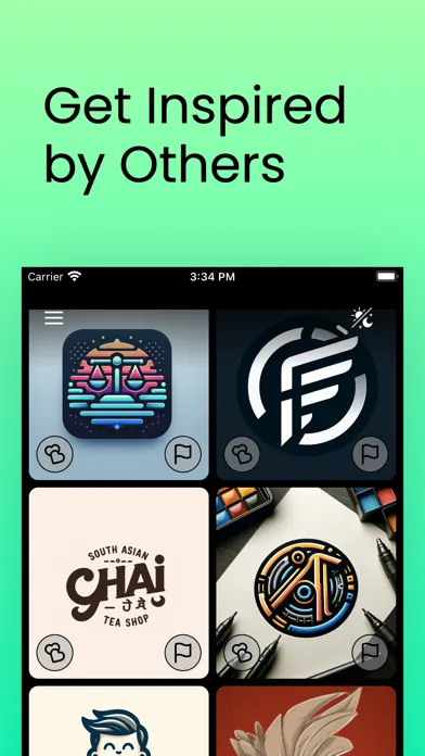 Zrzuty ekranu AI Logo Maker - Create Logos