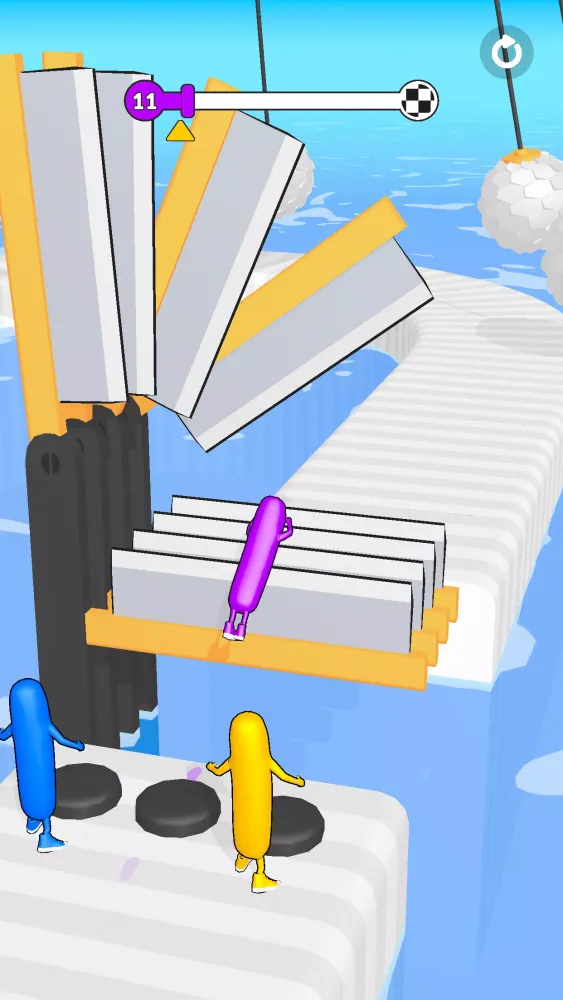 Capturas de tela do Wacky Run