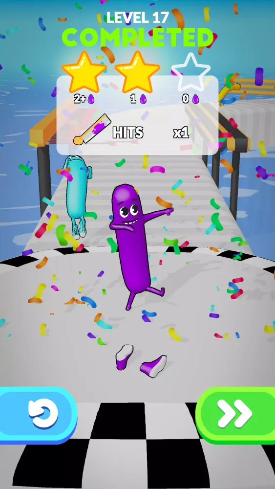 Capturas de tela do Wacky Run