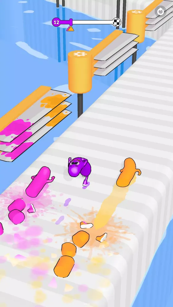 Capturas de tela do Wacky Run