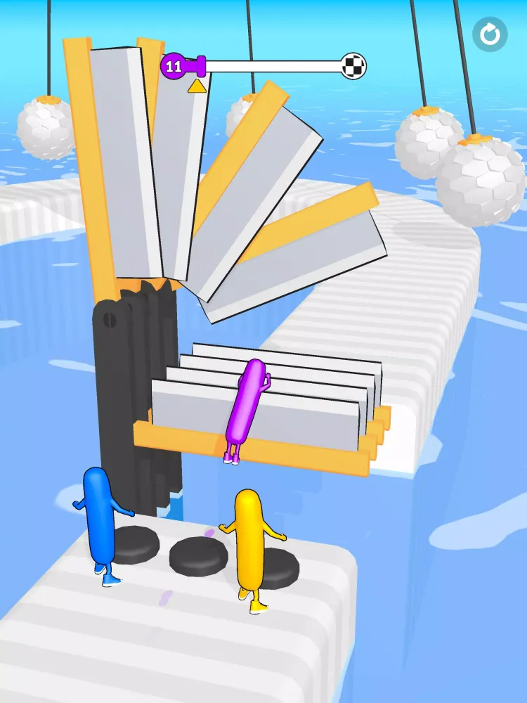 Capturas de tela do Wacky Run