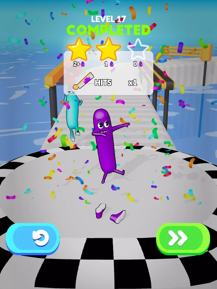 Capturas de tela do Wacky Run