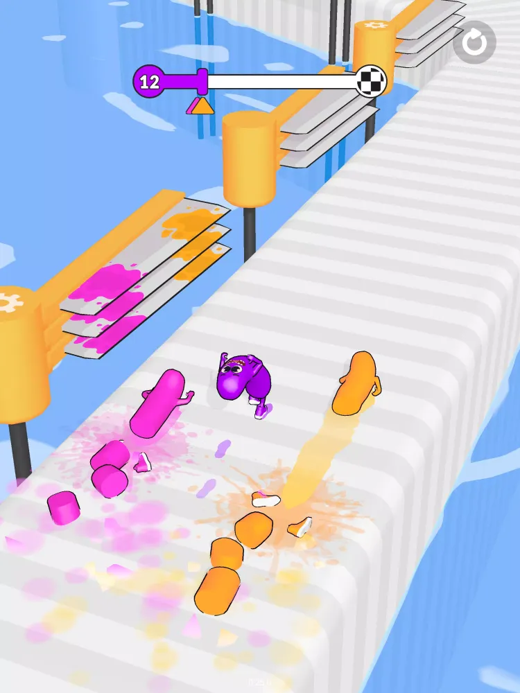 Capturas de tela do Wacky Run