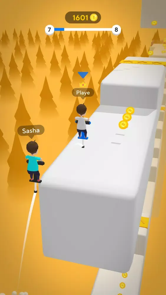 ภาพหน้าจอของ Pogo Jump!