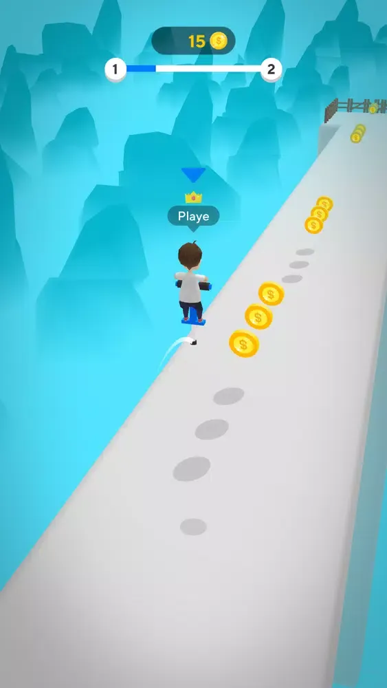 ภาพหน้าจอของ Pogo Jump!