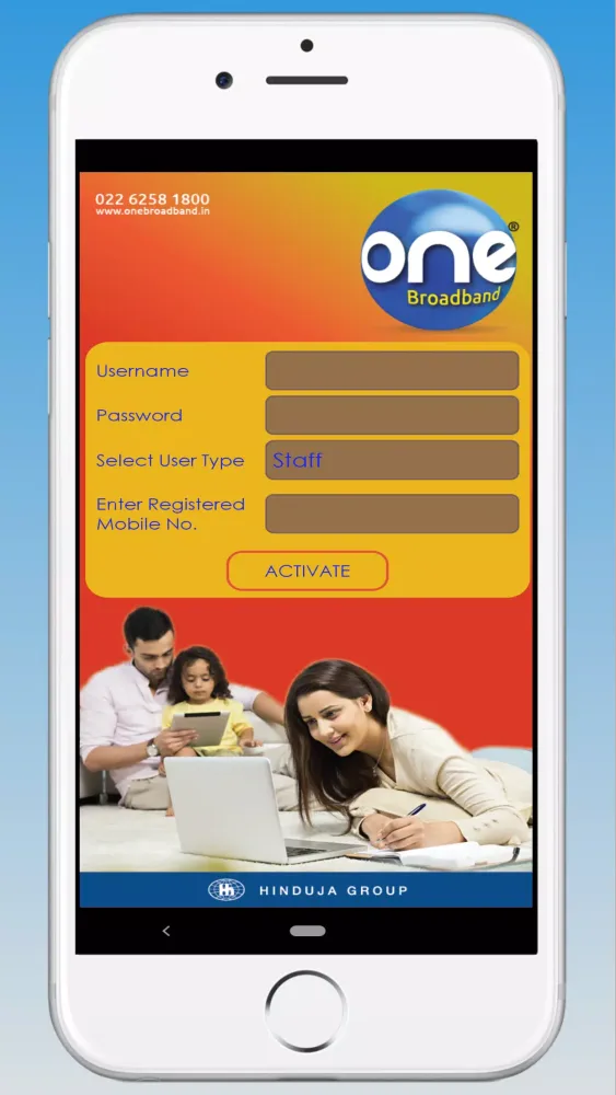 One Broadband Staff Ekran Görüntüleri