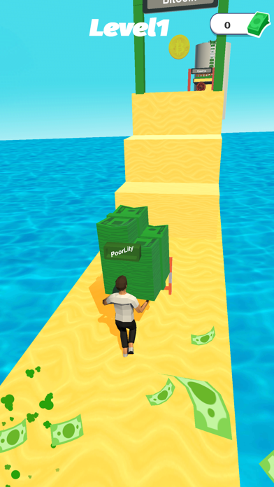 Tangkapan skrin Investment Honey 3D - Run Game