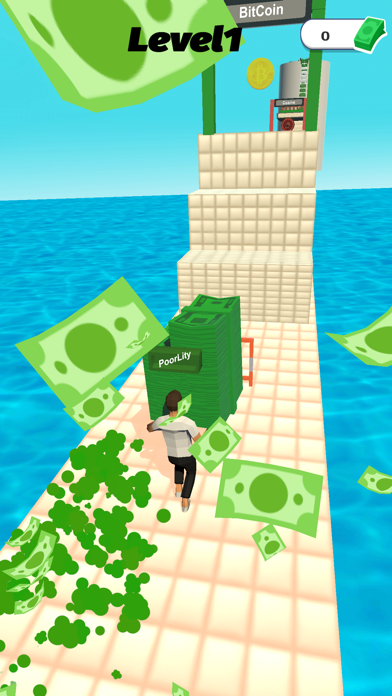 Tangkapan skrin Investment Honey 3D - Run Game