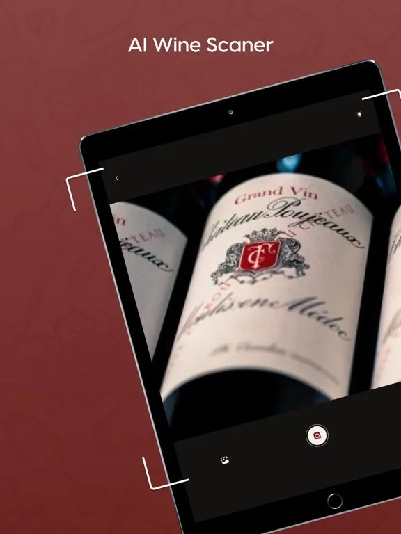 ภาพหน้าจอของ AI Wine Scanner Wine Rating iPad 