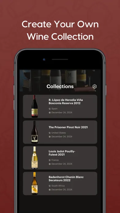 ภาพหน้าจอของ AI Wine Scanner Wine Rating