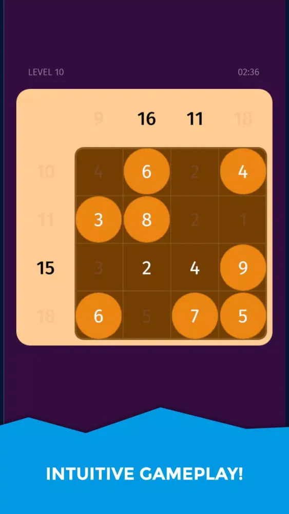Tangkapan layar Math Sum : A Number Game