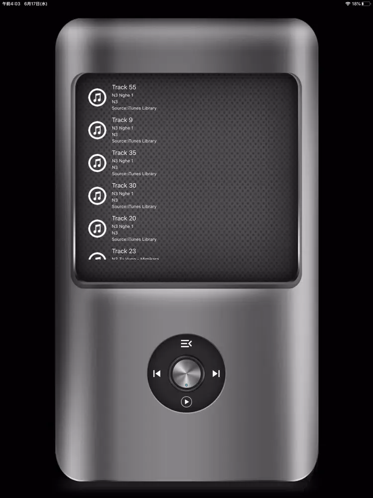 Скриншоты iMusic Hi-Res Player iPad 
