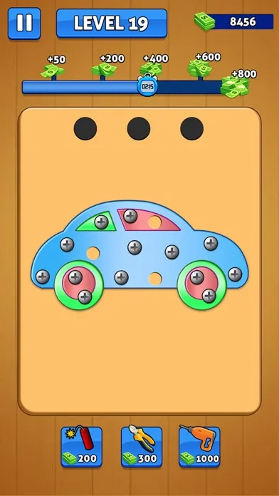 Screw Pin Nuts and Bolts Games سکرین شاٹس