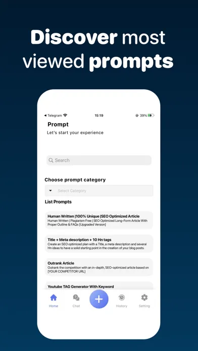 Capturas de pantalla de AIPRM AI Prompt Generator PRM