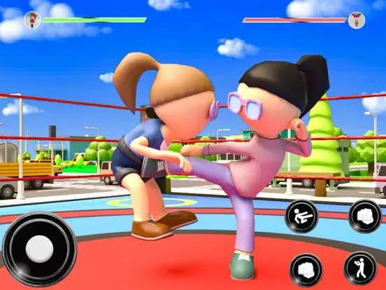 Captures d'écran de Stickman Fight Wrestling Game iPad 