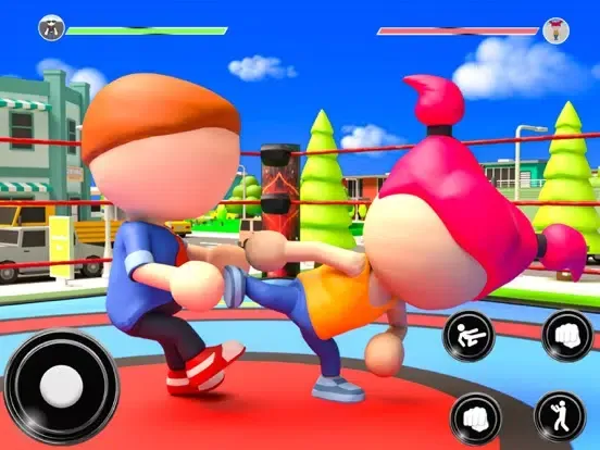 Captures d'écran de Stickman Fight Wrestling Game iPad 