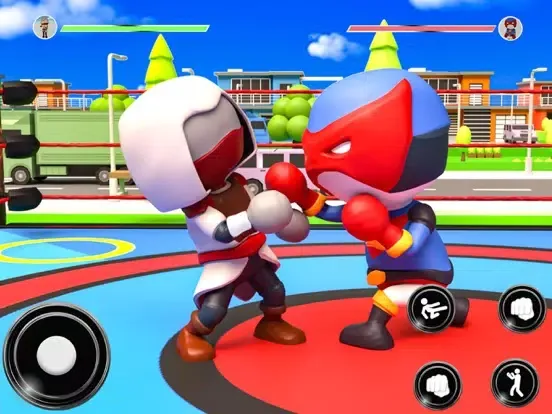 Captures d'écran de Stickman Fight Wrestling Game iPad 