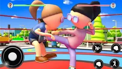 Captures d'écran de Stickman Fight Wrestling Game