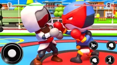 Captures d'écran de Stickman Fight Wrestling Game