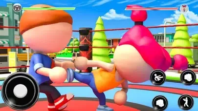 Captures d'écran de Stickman Fight Wrestling Game