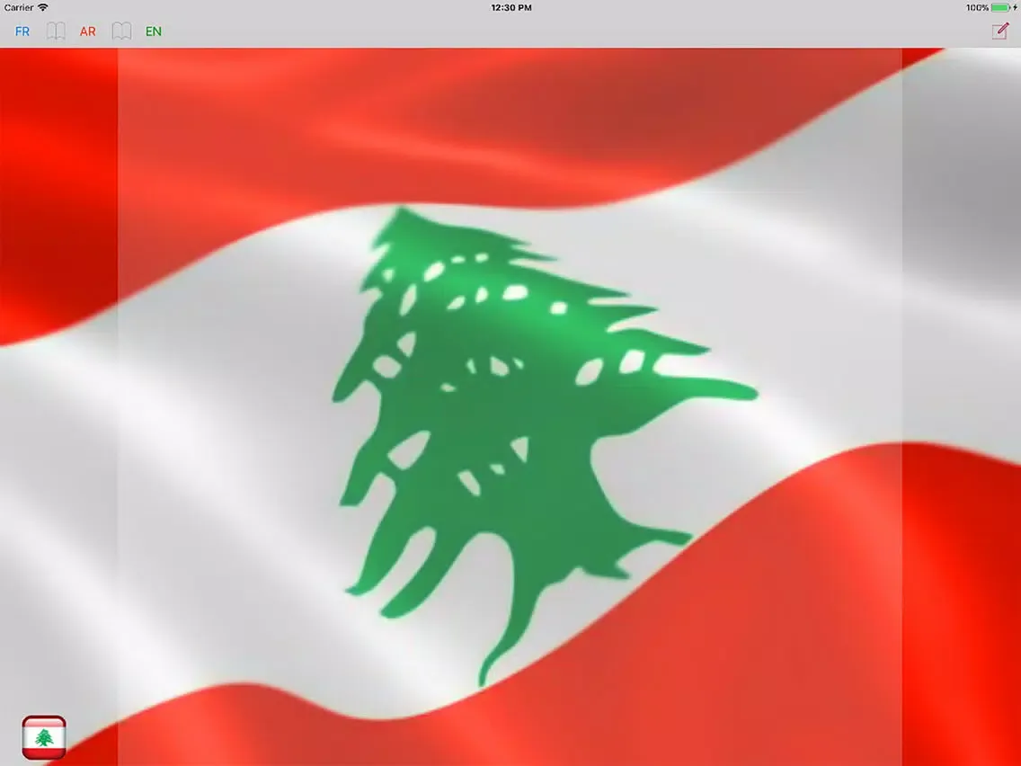 Lebanon Anthem النشيد اللبناني iPad  স্ক্রিনশট