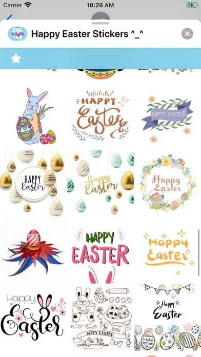 Happy Easter Stickers ^_^應用截圖
