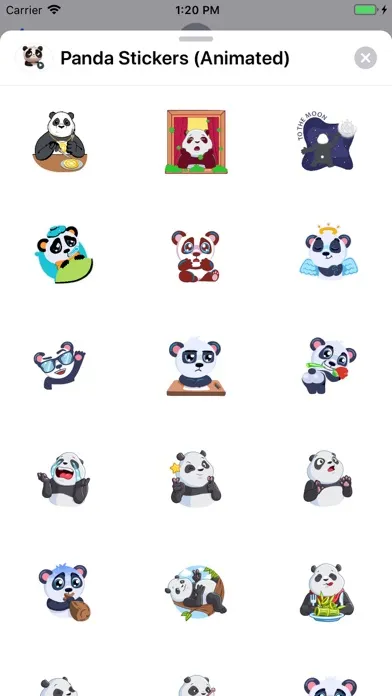 Panda Stickers (Animated) Screenshots