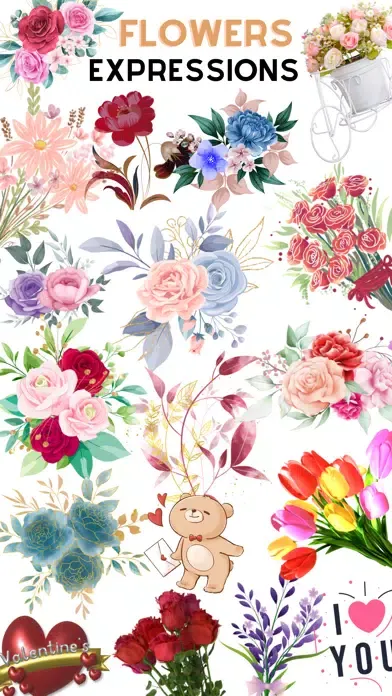 Capturas de tela do Valentine's Day Stickers ^_^