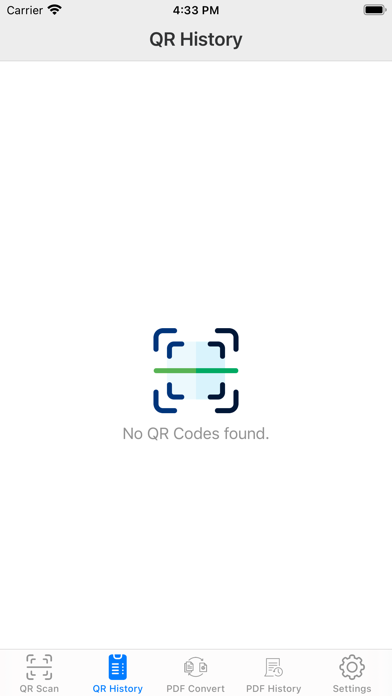 QR Code Reader - PDF Converter Screenshots