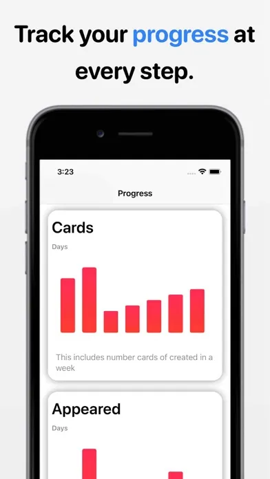 Tangkapan skrin Deck - Flashcard Learning App