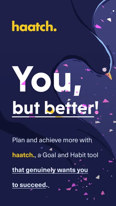 haatch. - Goal & Habit Tracker स्क्रीनशॉट