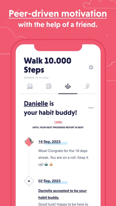 haatch. - Goal & Habit Tracker स्क्रीनशॉट