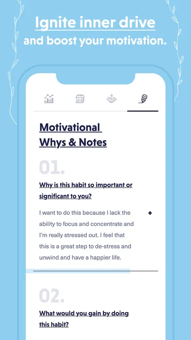 haatch. - Goal & Habit Tracker स्क्रीनशॉट