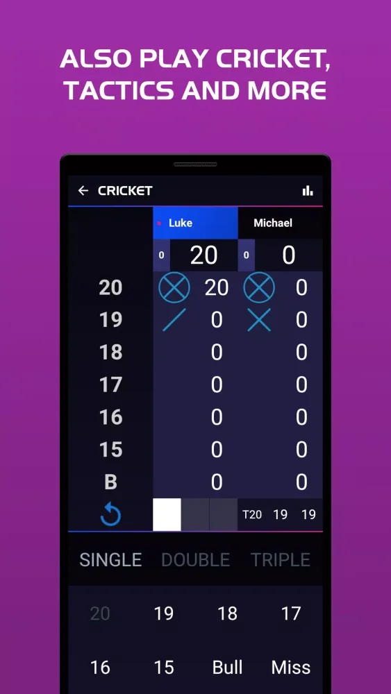 Darts Scoreboard Screenshots