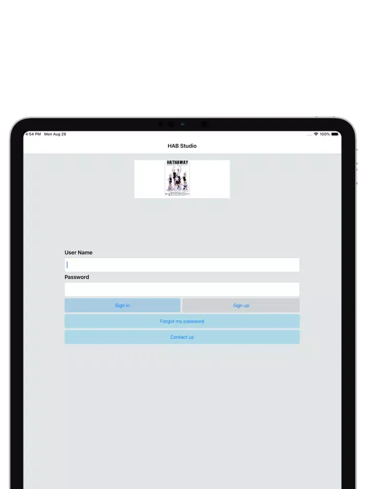 HAB Studio iPad  سکرین شاٹس