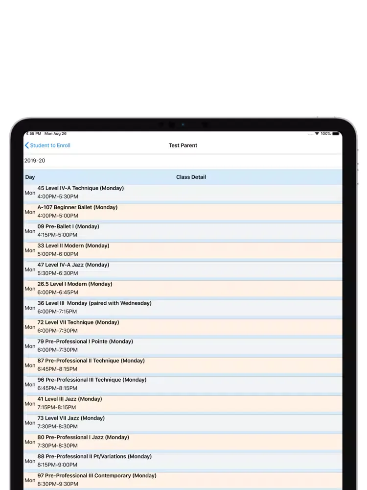 HAB Studio iPad  سکرین شاٹس