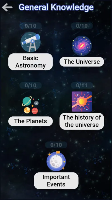 Astronomy Pro سکرین شاٹس