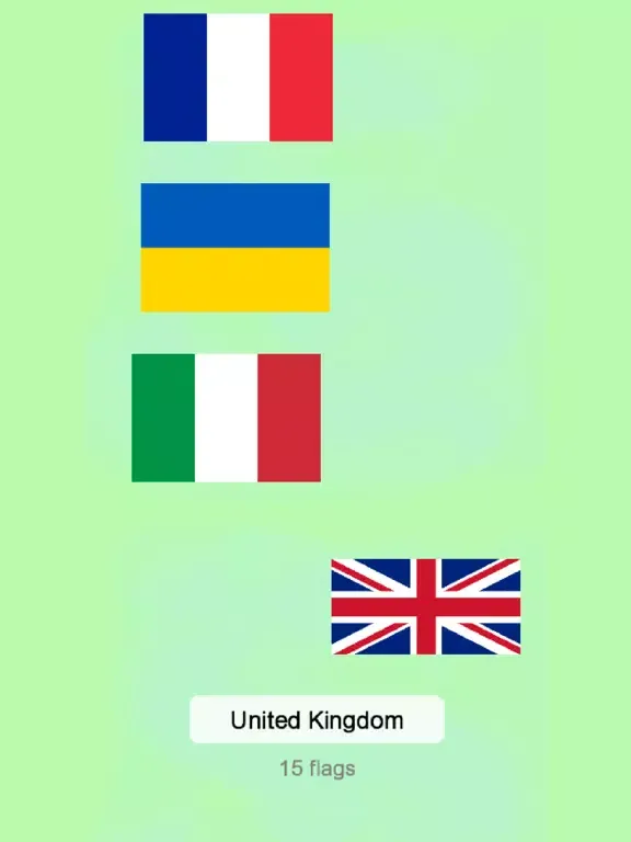 Capturas de tela do World Flags Pro iPad 