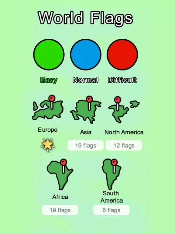 Capturas de tela do World Flags Pro iPad 