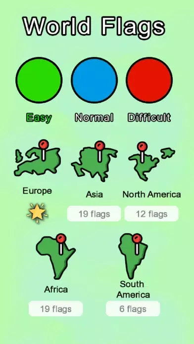 Capturas de tela do World Flags Pro