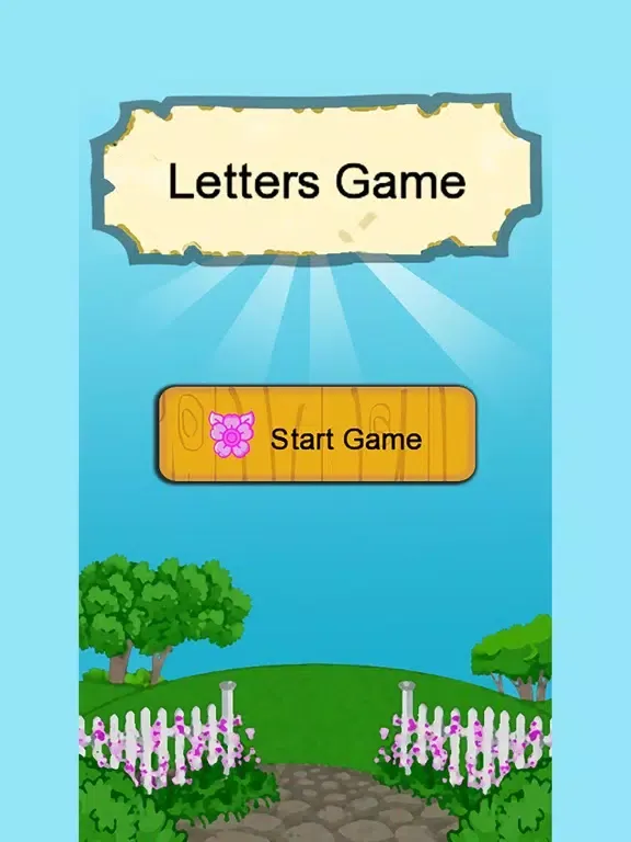 Tangkapan skrin The Letters Game iPad 