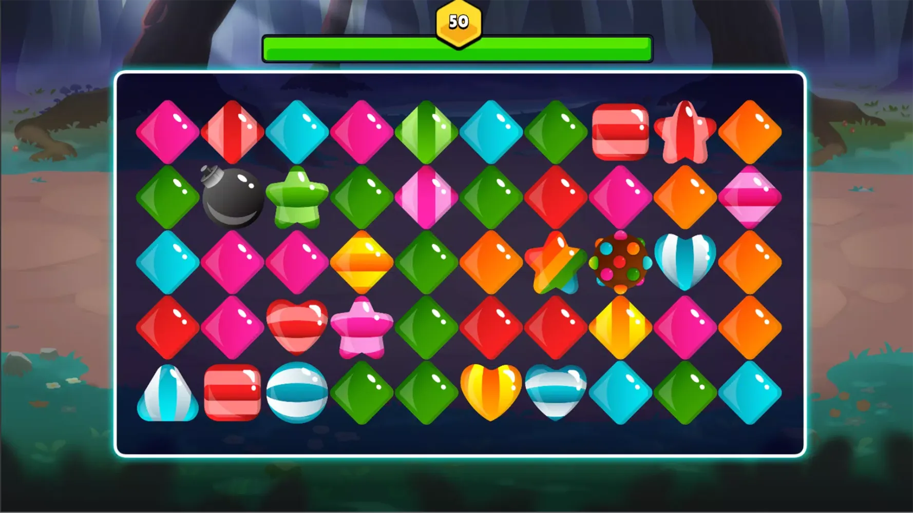 Candy merge: match 3 puzzle Screenshots