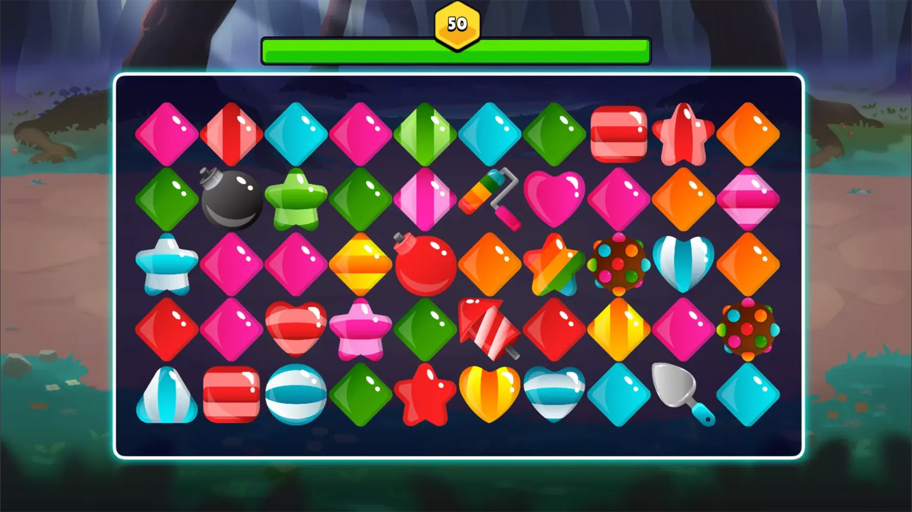 Candy merge: match 3 puzzle Screenshots