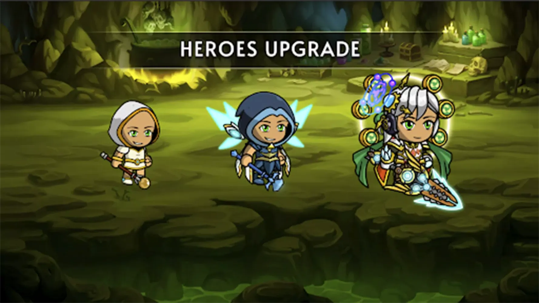 Capturas de tela do Idle rpg - hero auto battles