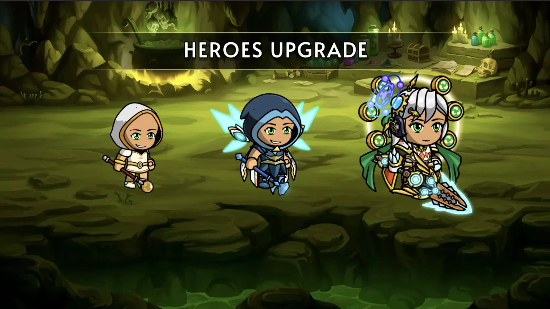 Capturas de tela do Idle rpg - hero auto battles